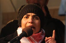 ‘We cannot have long-term peace while American troops are here,’ says celebrated Afghan activist Malalai Joya