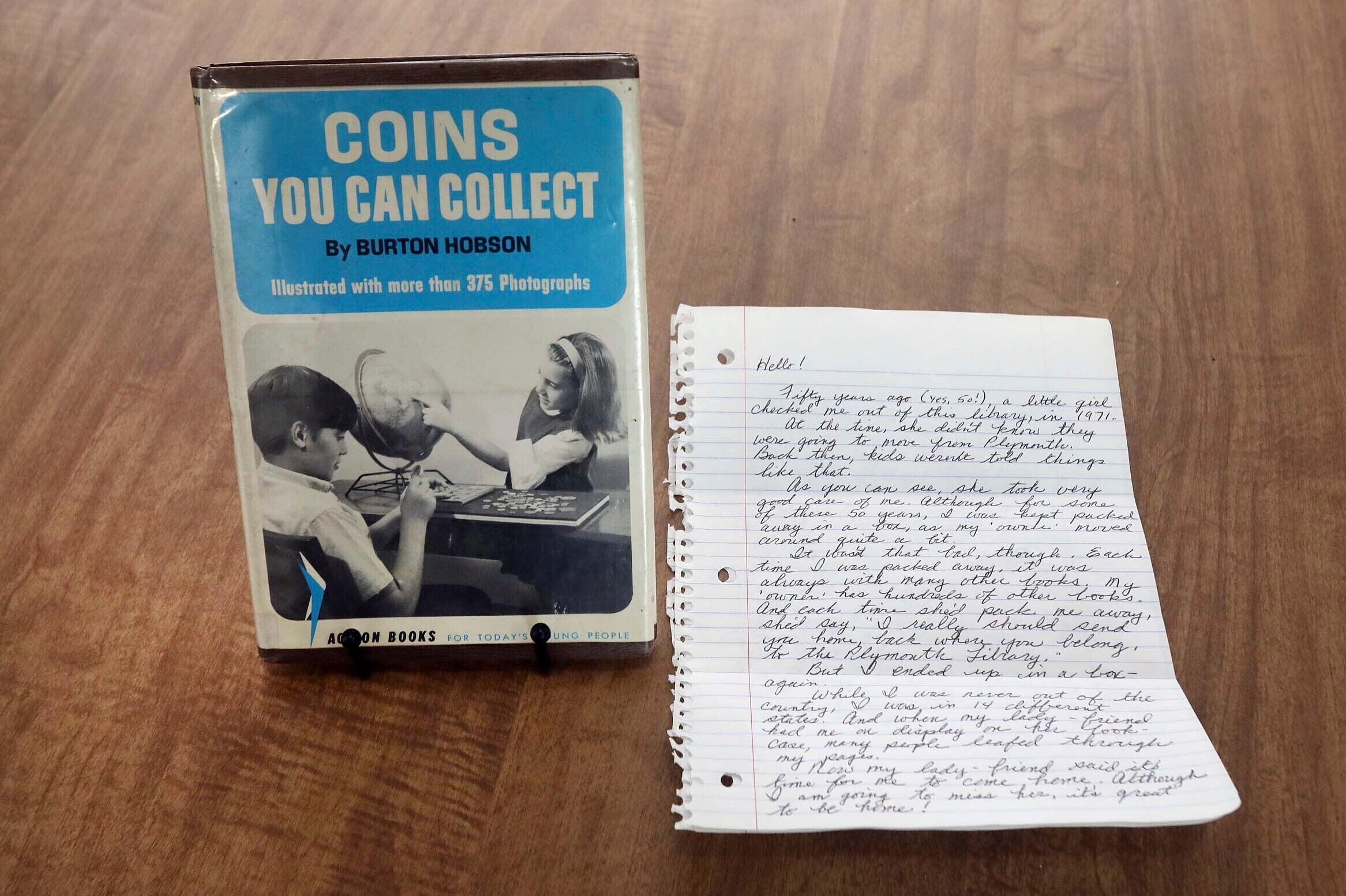 ODD Library Book Returned After 50 Years