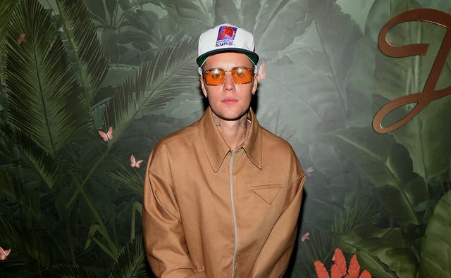 <p>File image: Justin Bieber at h.wood Group’s grand opening of Delilah at Wynn Las Vegas in July 2021</p>
