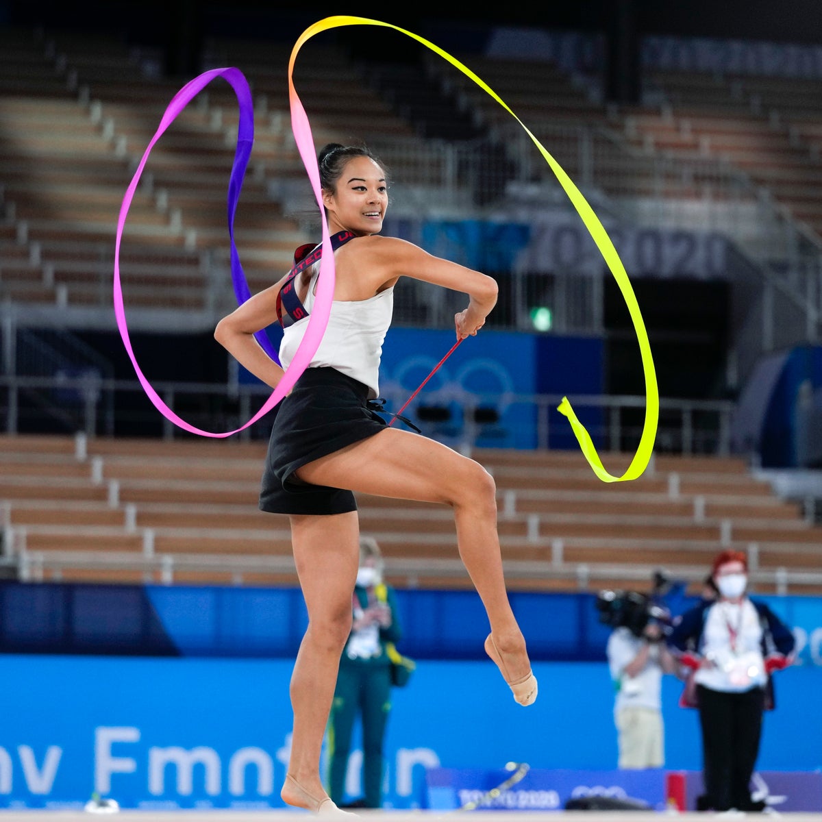 Long dominated by Russia, rhythmic gymnastic rising in US Tokyo Zoom Simone  Biles Maryland California