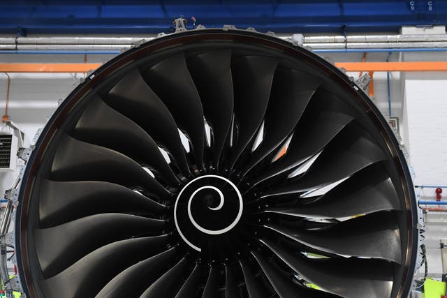 Embattled engine maker Rolls-Royce has returned to profit in the first half of 2021, but warned the pandemic-hit international aviation industry was not set to recover until after 2022 (PA)