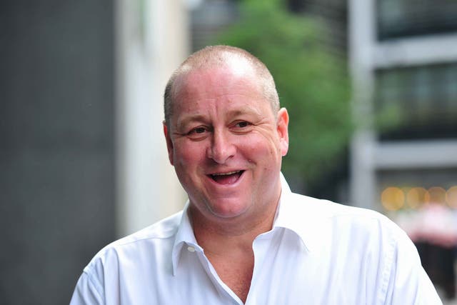 <p>Quixotic billionaire Mike Ashley,  founder of Sports Direct and current boss of Frasers Group</p>
