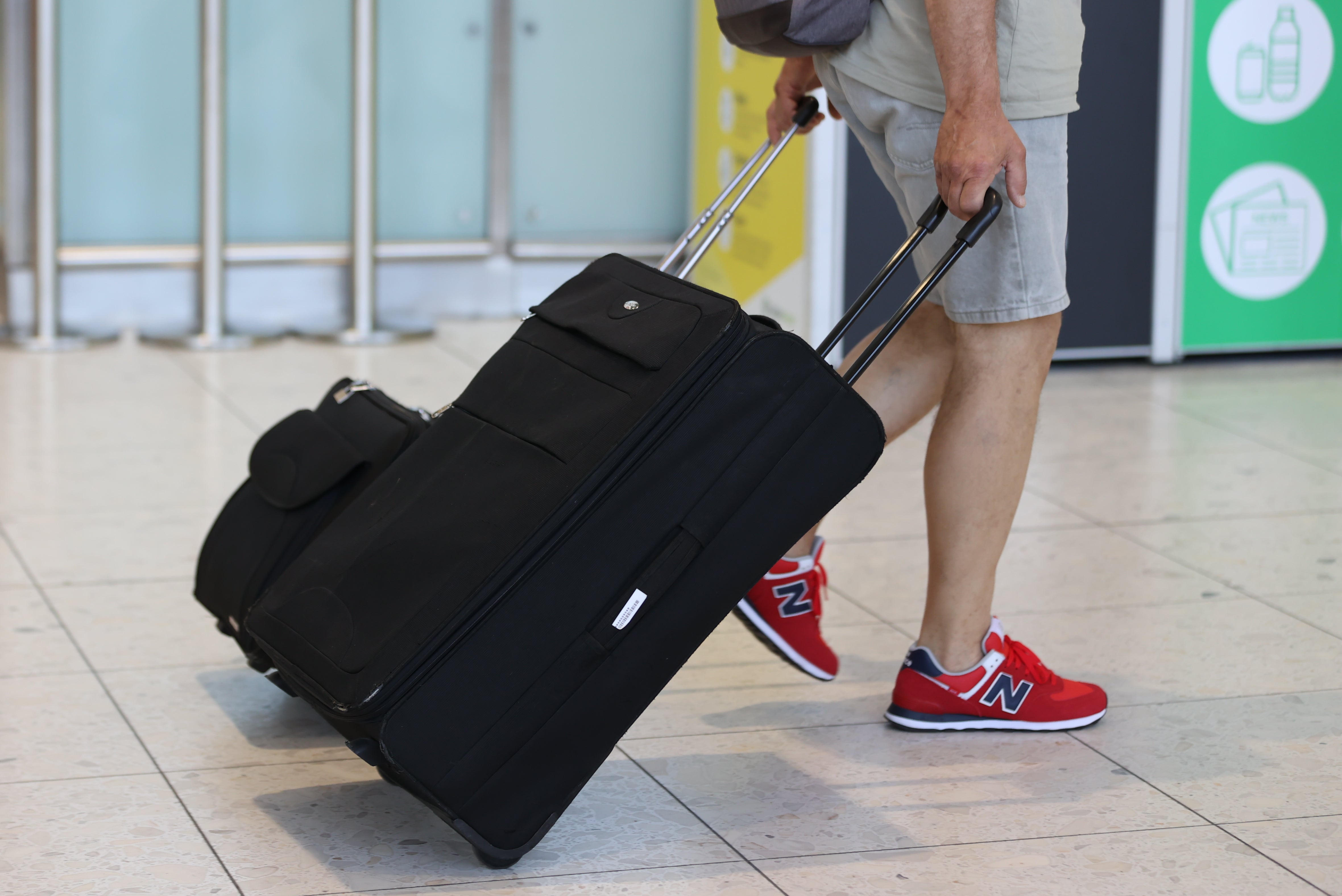 Holidaymakers can travel abroad without ‘looking over their shoulders’ in fear of being caught out by changing rules, Transport Secretary Grant Shapps has claimed (Liam McBurney/PA)