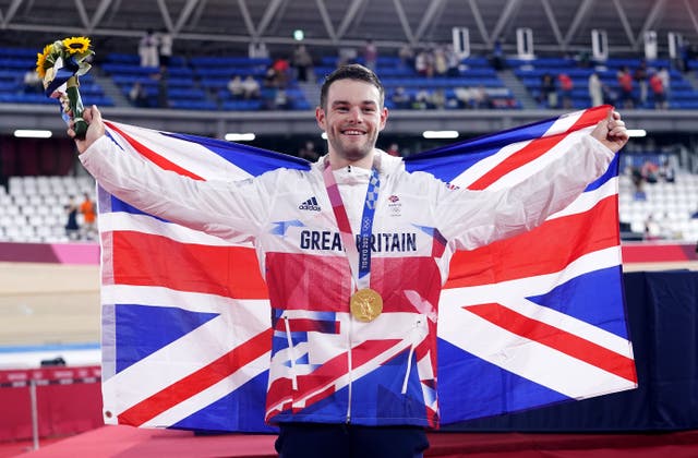 Great Britain’s Matt Walls won gold in the men’s omnium (Danny Lawson/PA)