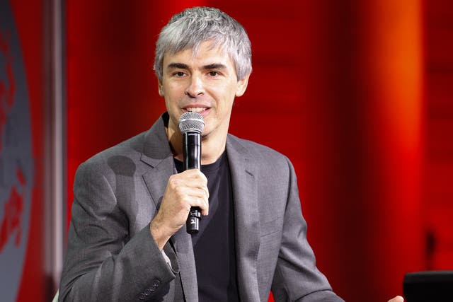 <p>Google founder Larry Page </p>