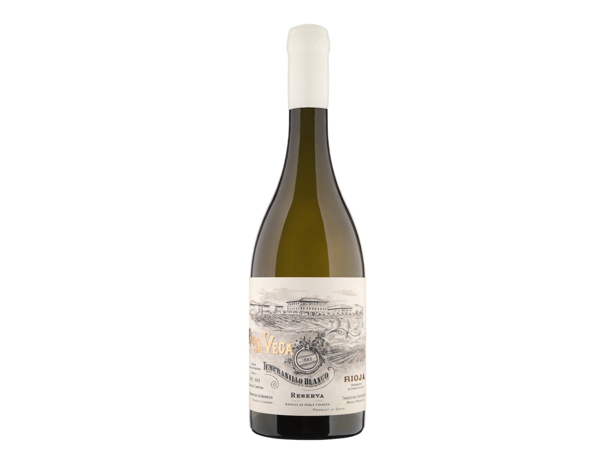 Rioja Vega tempranillo blanco reserva 2015, 750ml indybest.jpeg
