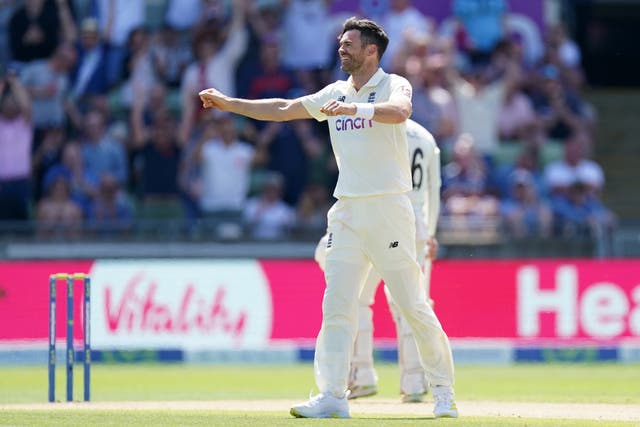 James Anderson made short work of his duel with Virat Kohli (Mike Egerton/PA)