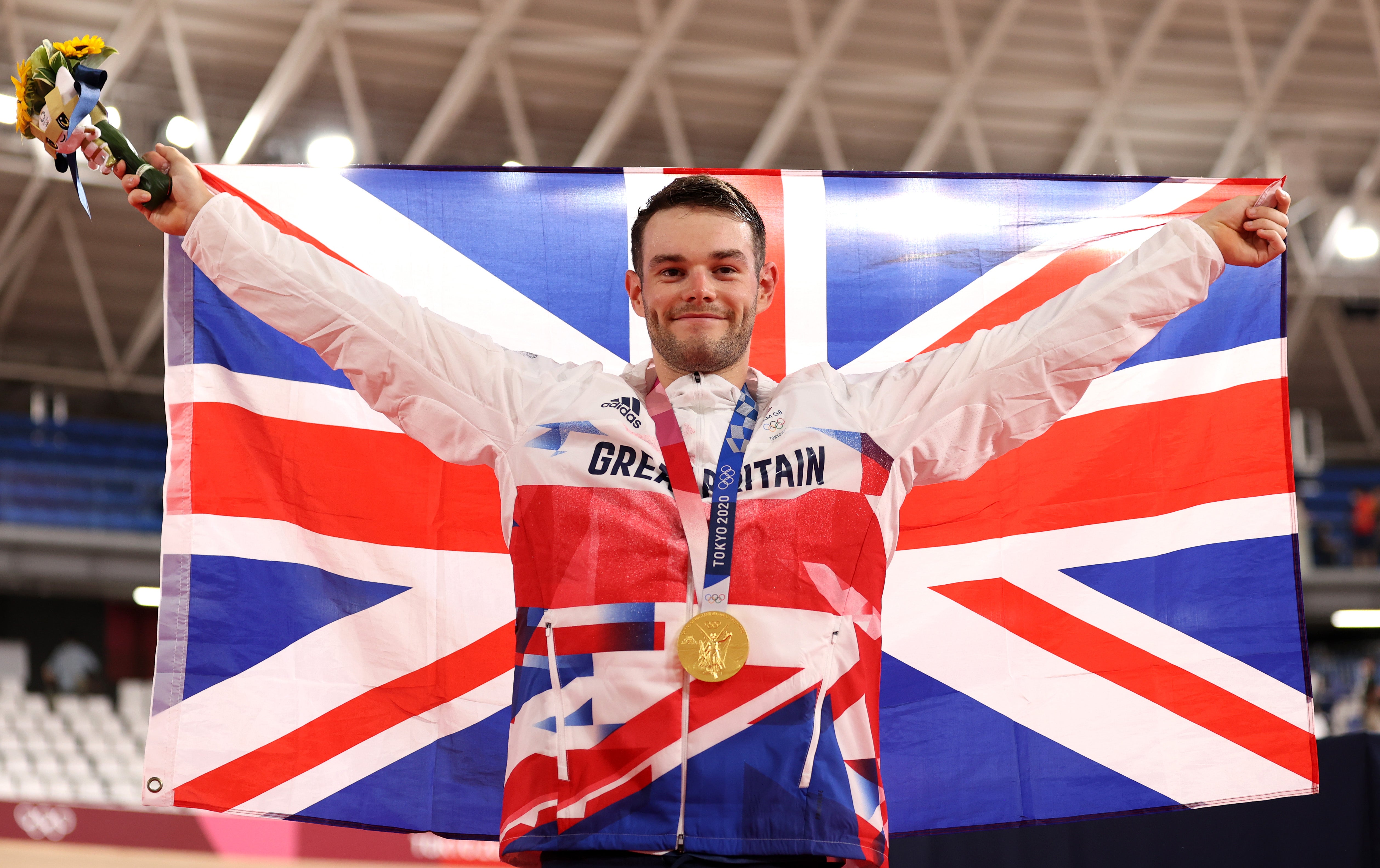 Britain’s omnium gold medalist Matt Walls (pictured) will race Madison with Ethan Hayter