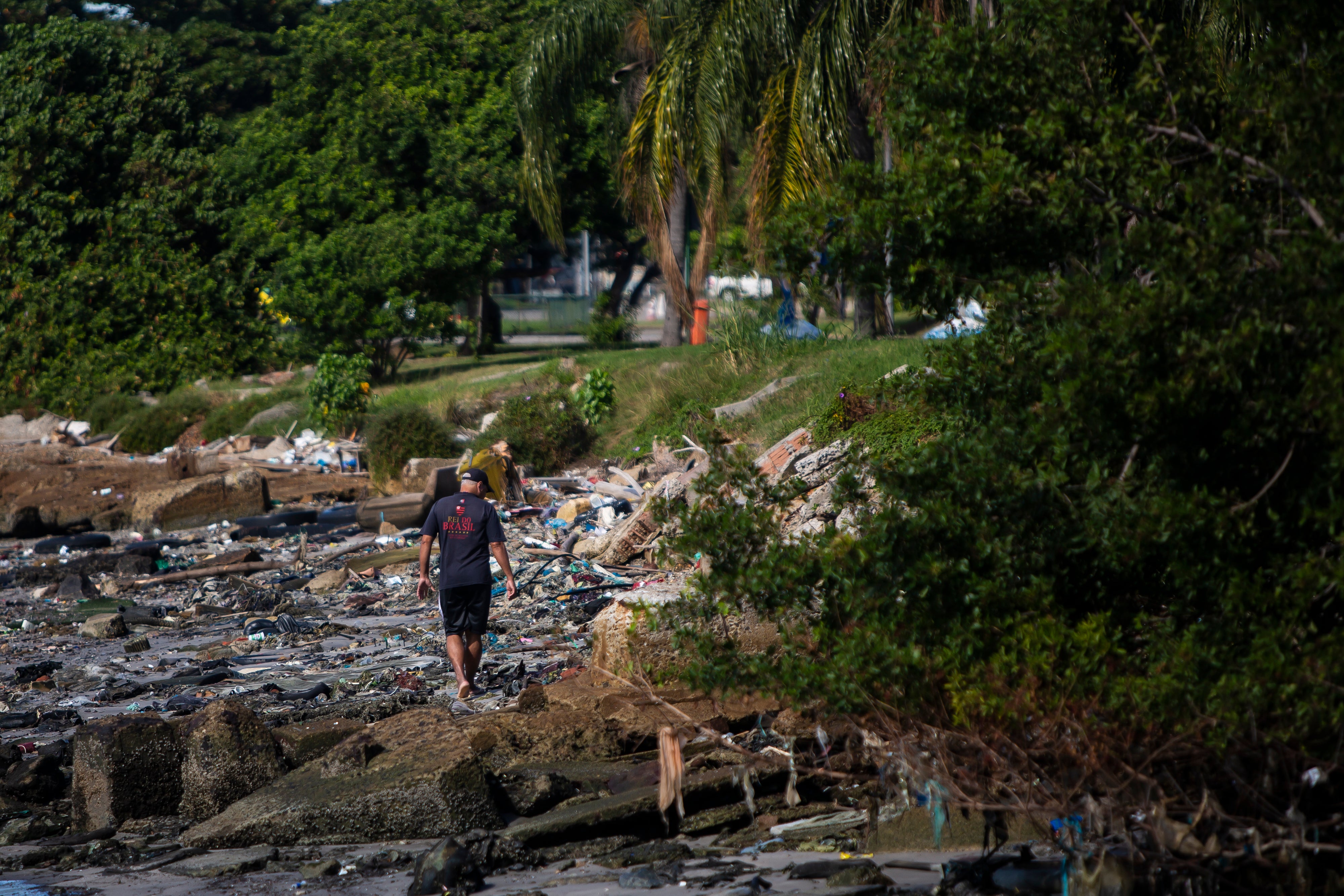 Brazil pledged to clean up the banks of the Guanabara Bay, but momentum ended when the Rio Olympics did