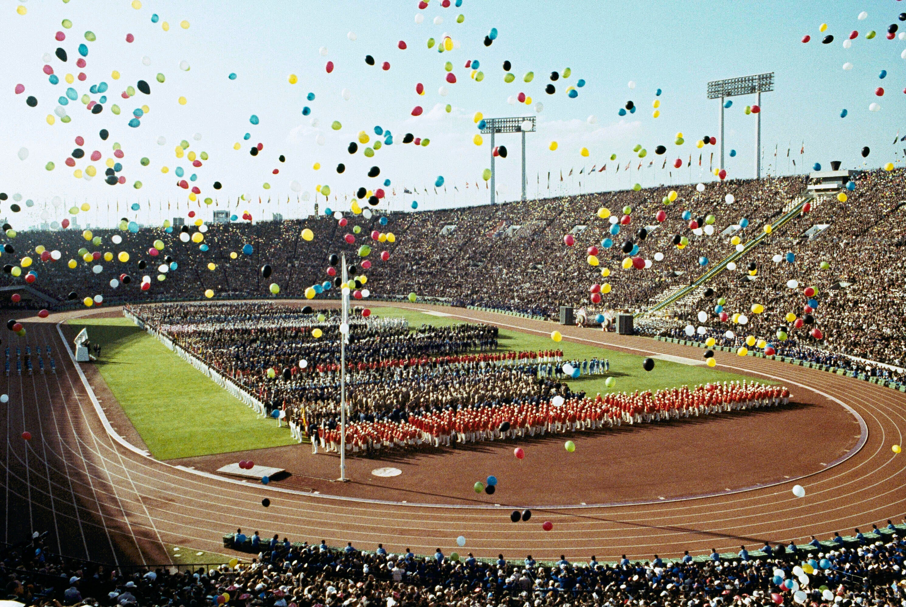 The Olympics plays to a nationalist pageantry with a feeling of nostalgia