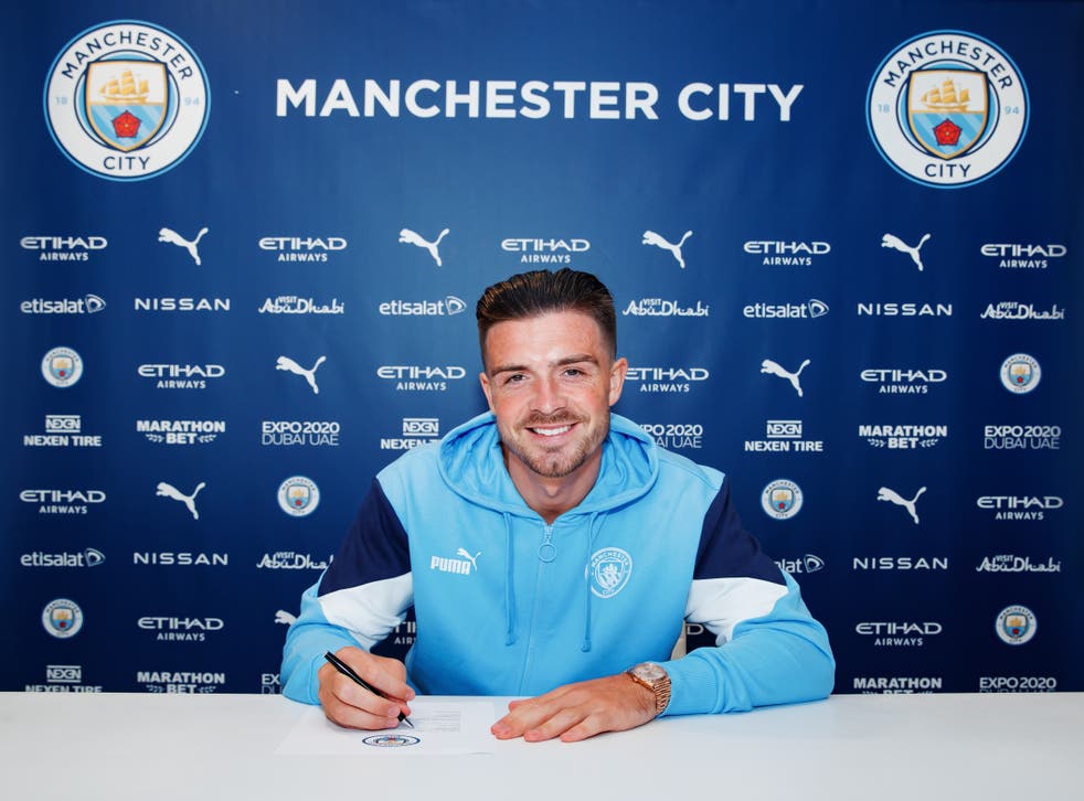 Aston Villa reveal Jack Grealish joined Man City after £100m release clause  met by Premier League champions | The Independent