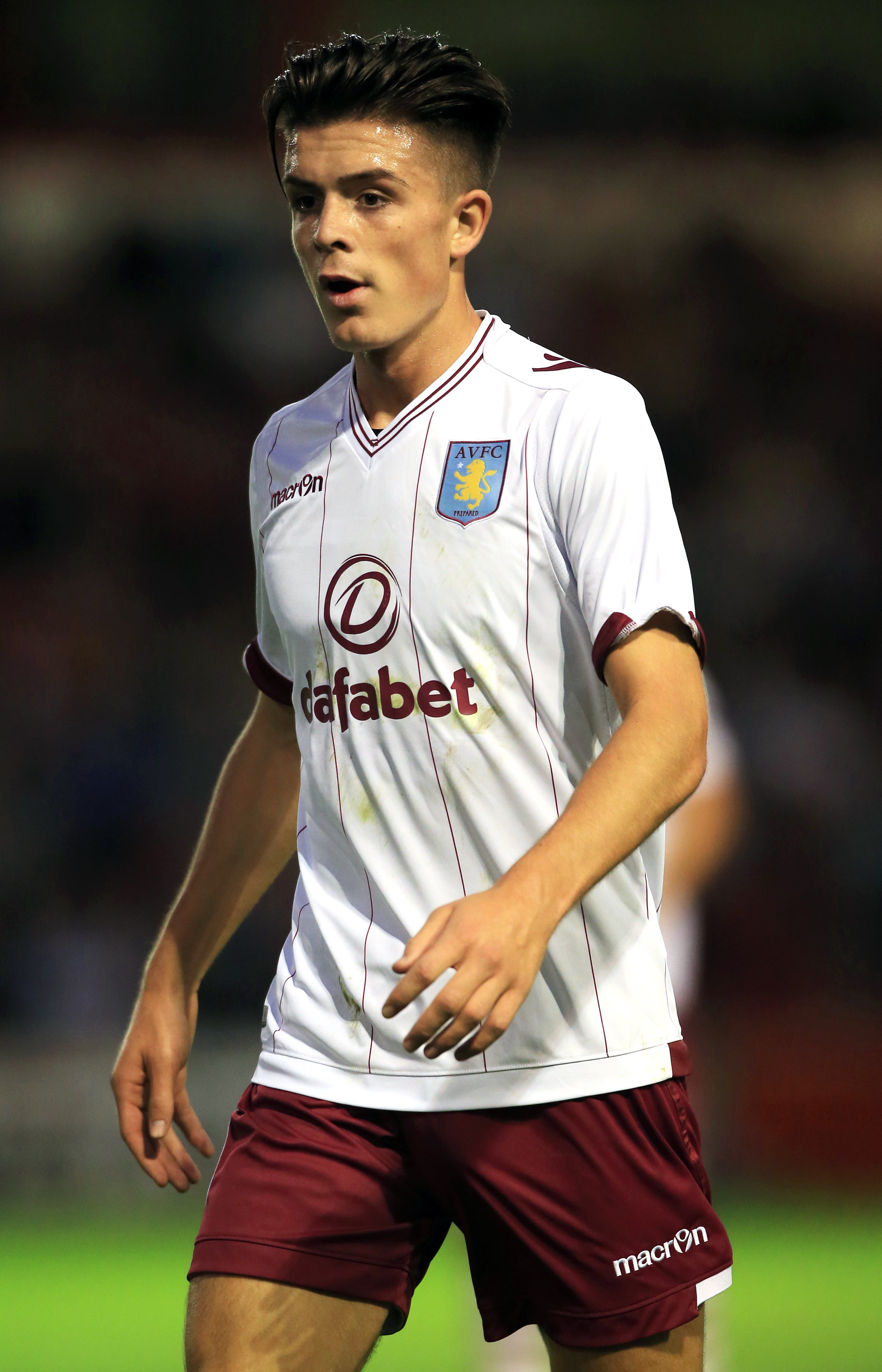 A young Jack Grealish in action for Aston Villa (Nick Potts/PA)