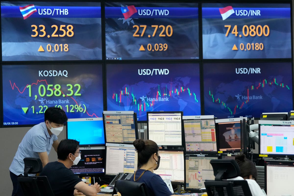 Asian stocks sink as investors watch for US jobs data