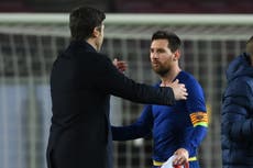 Lionel Messi discusses PSG move with Mauricio Pochettino after Barcelona exit is confirmed