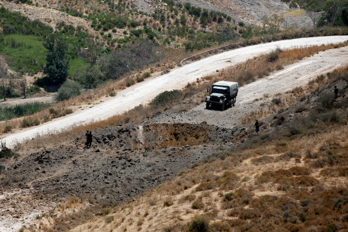 Hezbollah says fired rockets after Israeli airstrikes
