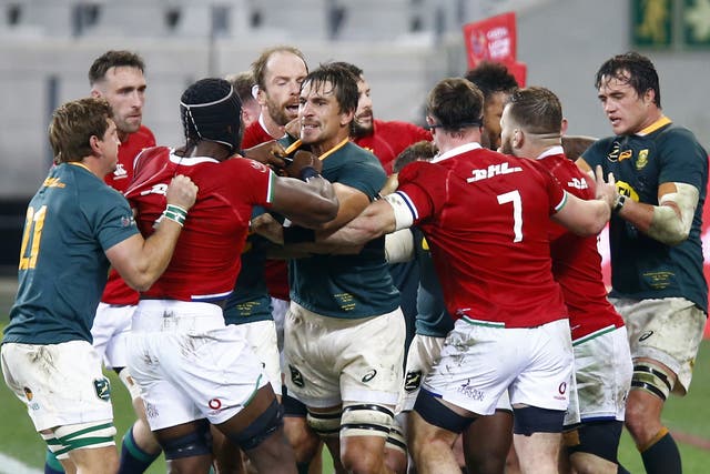 The Lions and South Africa meet for the final time in Saturday’s series decider (Steve Haag/PA)