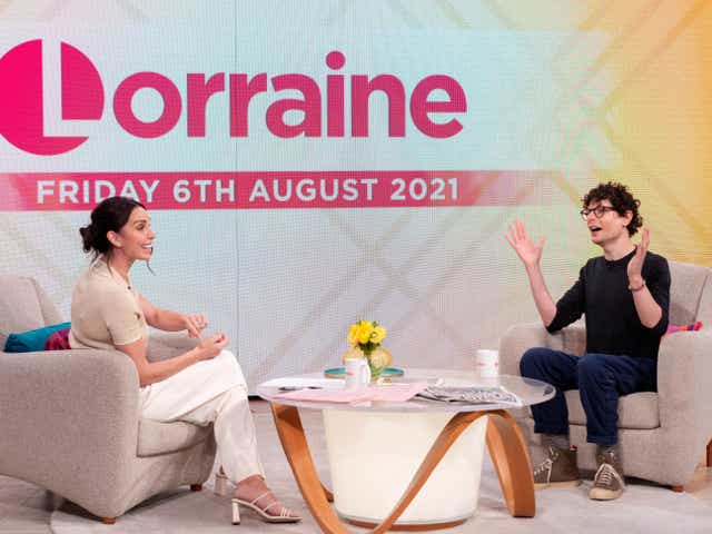<p>Lampard and Amstell on ‘Lorraine'</p>