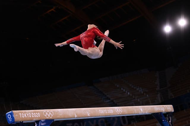 <p>Suni Lee ‘only’ got bronze in the uneven bars (on top of a gold and silver in other events)</p>
