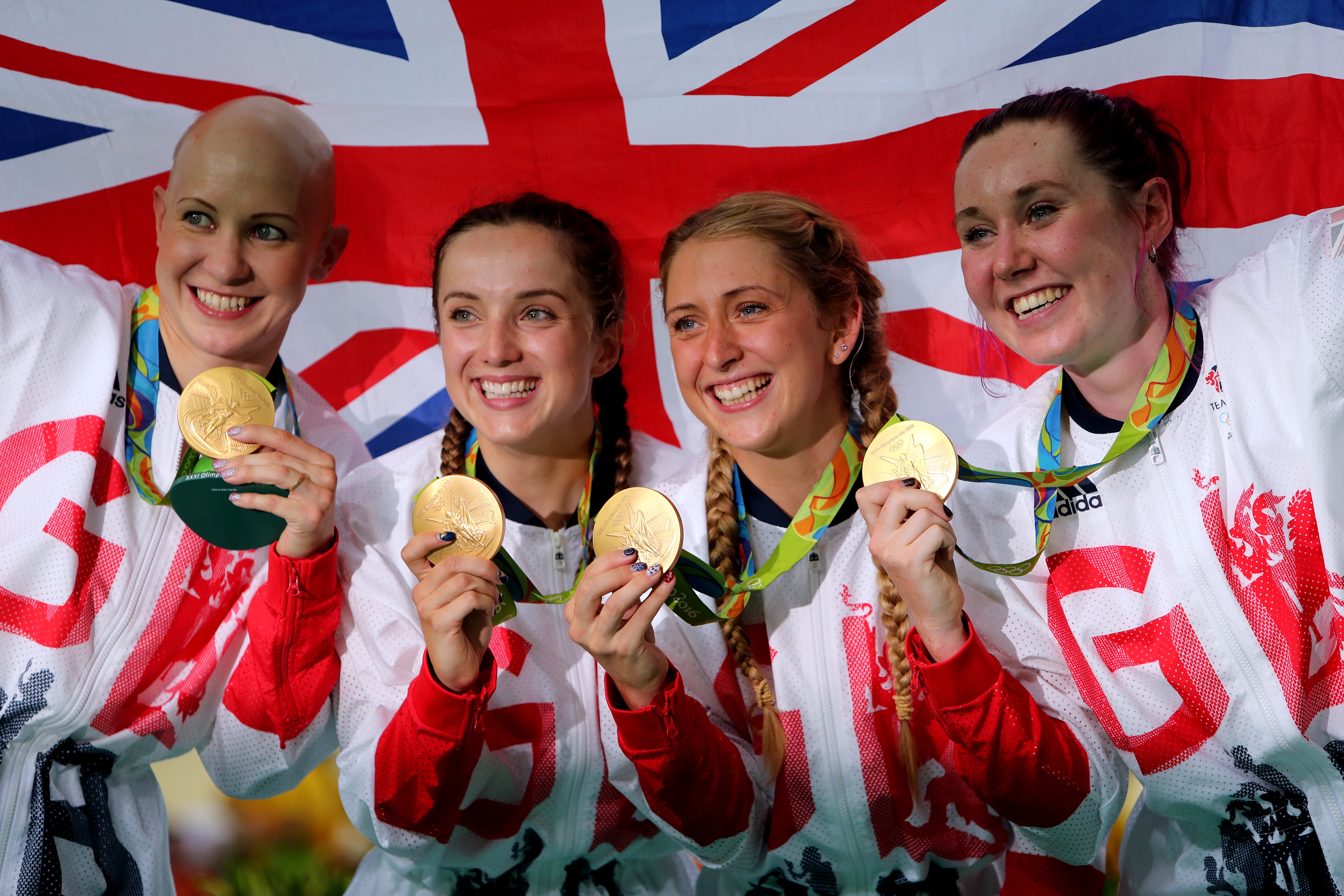 It was team pursuit gold once again in Rio (David Davies/PA)