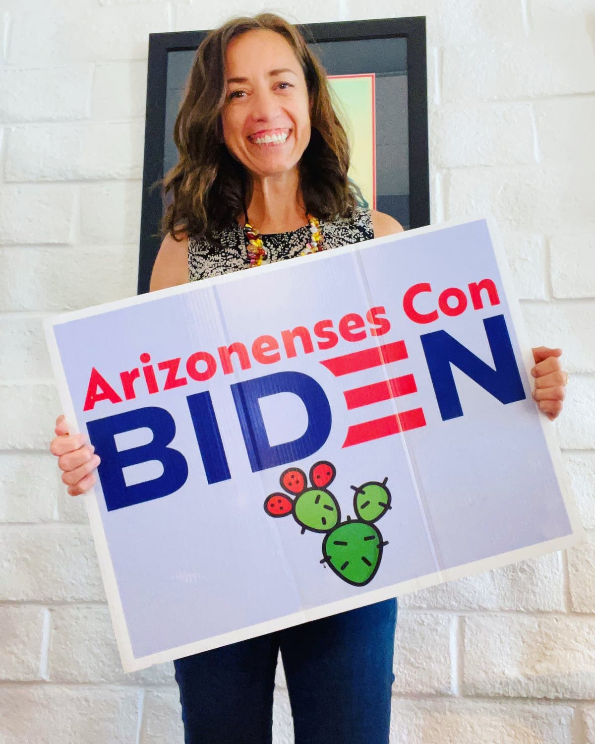 Airline forces woman to cover up Biden sign for &lsquo;offending&rsquo; people