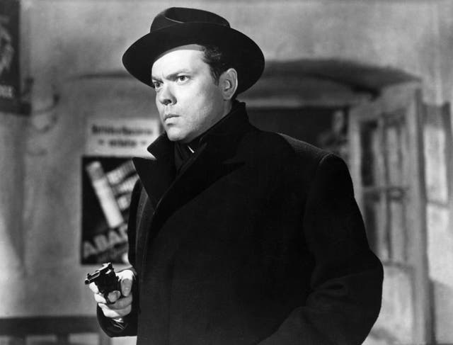 <p>Orson Welles plays anti-hero Harry Lime in  the 1949 film adaptation of ‘The Third Man’</p>