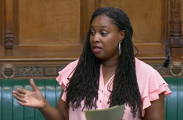 <p>Dawn Butler said she was threatened with a police escort after she left the Commons chamber</p>