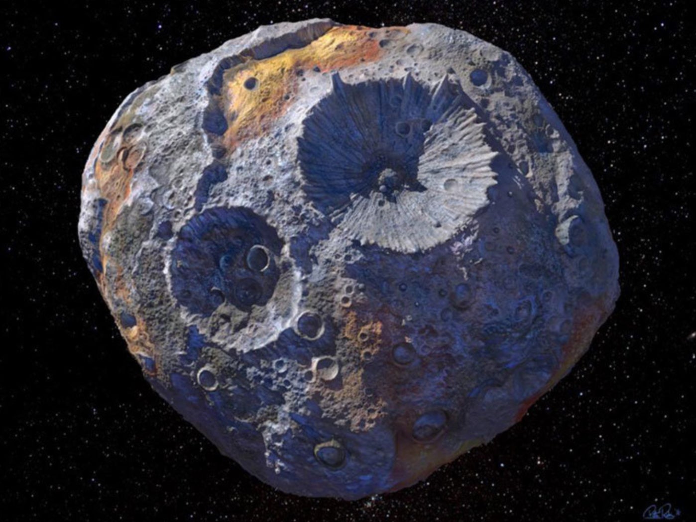 Asteroīds, kas virzās uz Zemi, ir piepildīts ar daudziem dārgmetāliem, kas padara ikvienu cilvēku uz šīs planētas par miljardieri