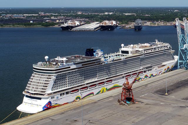 <p>Norwegian Cruise Line challenged Florida’s ban on “vaccine passports” in federal court on Friday, 6 August, 2021.</p>