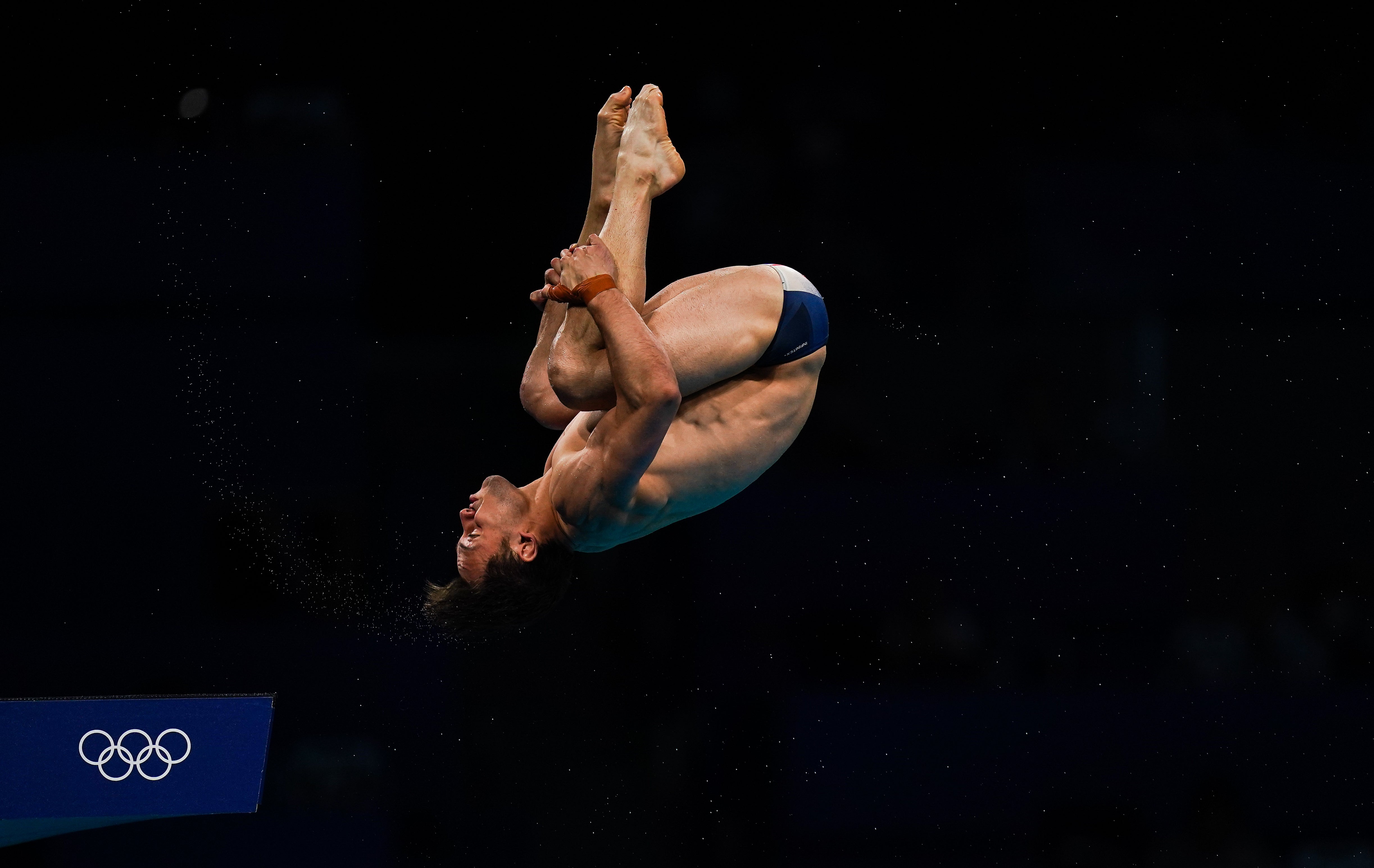 Tom Daley qualified in fourth place for the semi-finals of the men’s 10m platform (Adam Davy/PA)