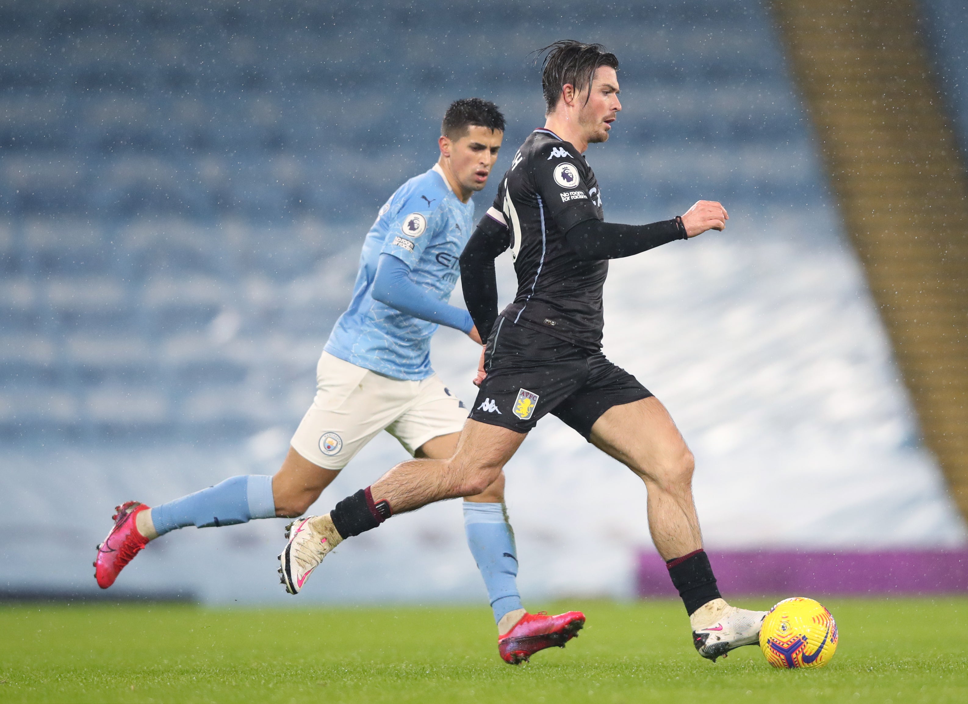 Guardiola says Grealish has troubled City in the past (Clive Brunskill/PA)