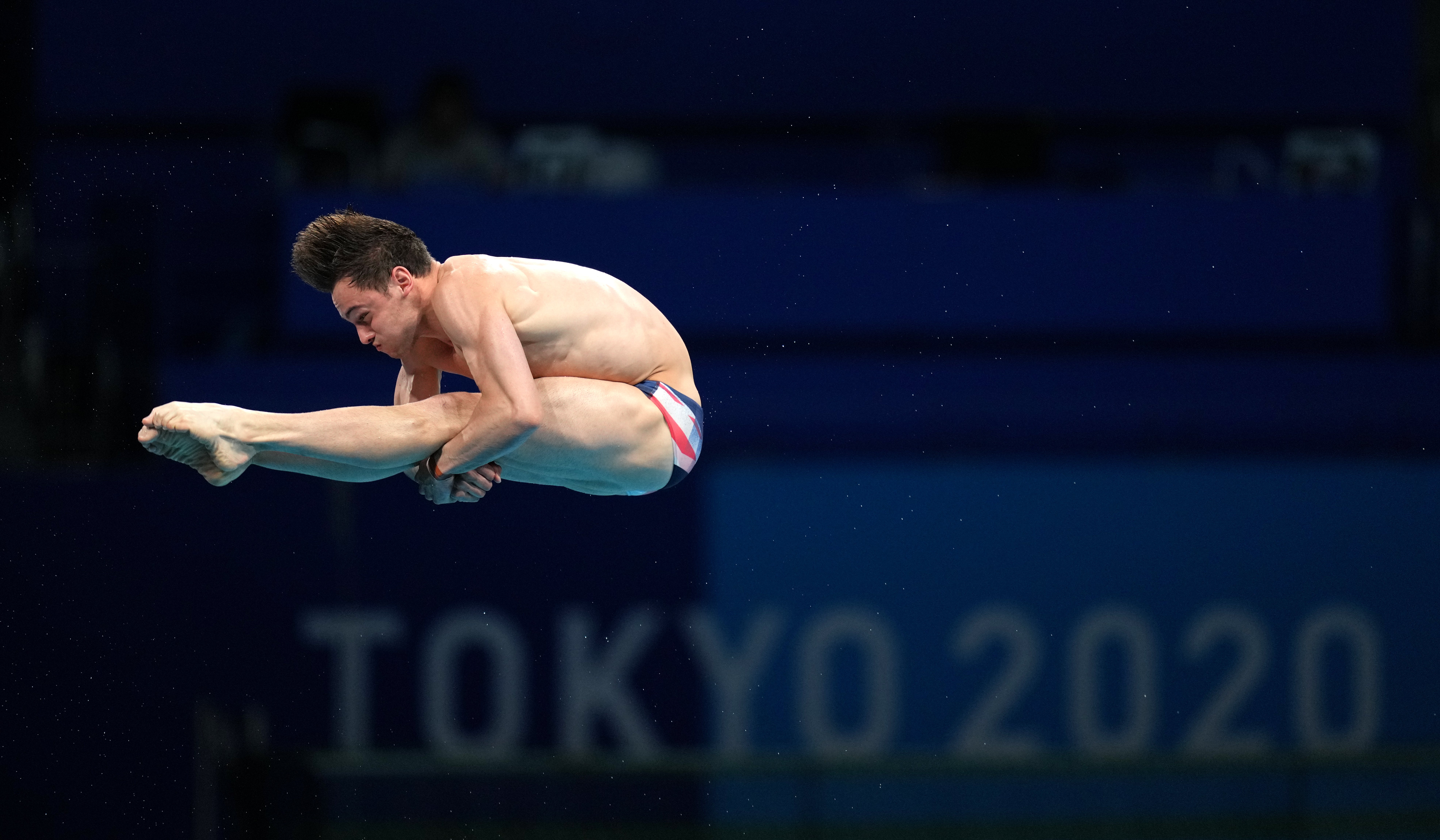 Tom Daley is into the final of the men’s 10m platform event (Joe Giddens/PA)