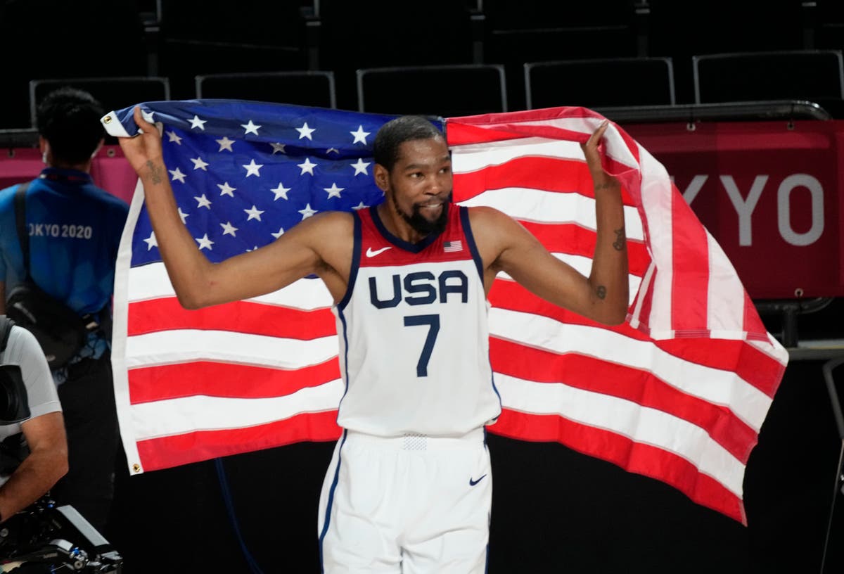 Golden, again: US beats France 87-82 for Tokyo title