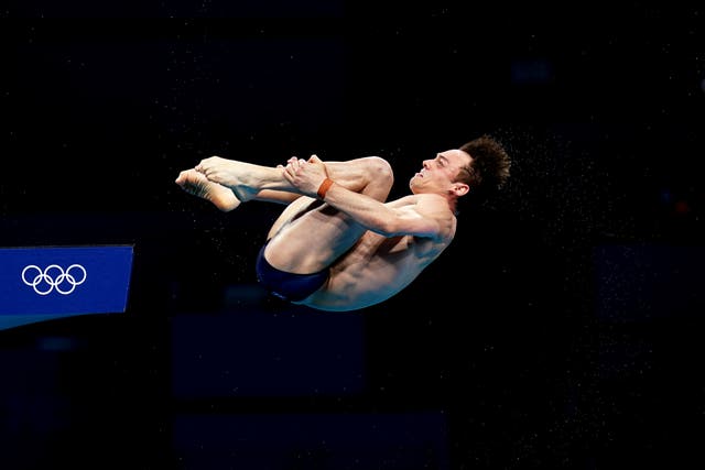 Tom Daley claimed the bronze medal (Adam Davy/PA)