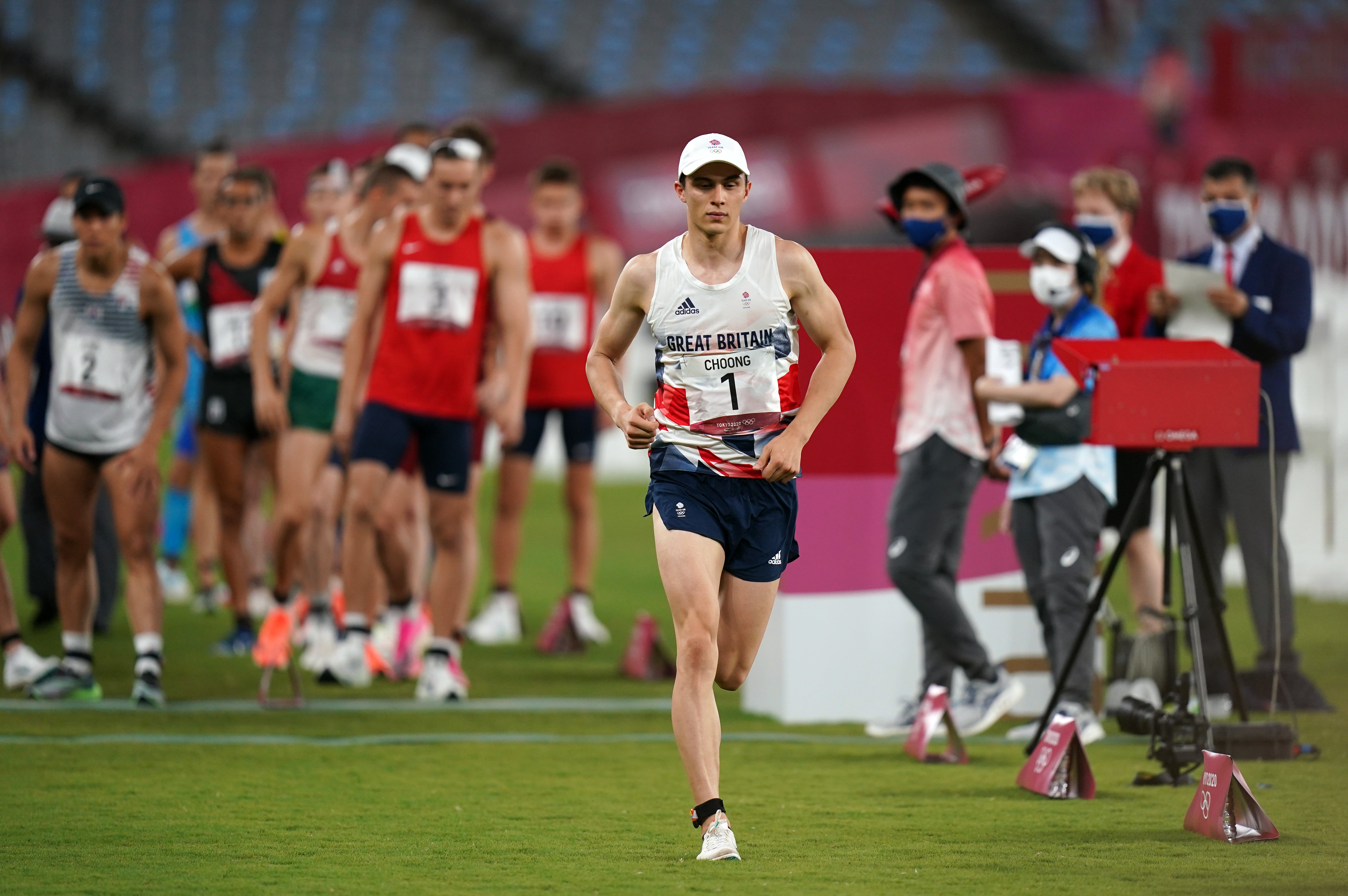 Joe Choong held on to claim gold (Adam Davy/PA)