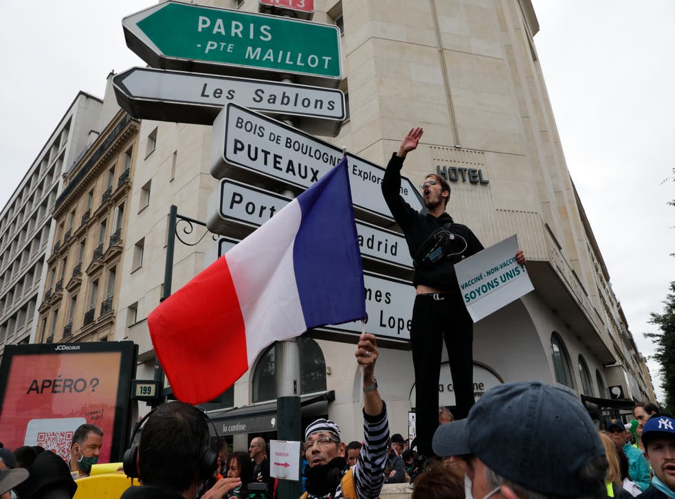 CORONAVIRUS FRANCIA-PROTESTAS