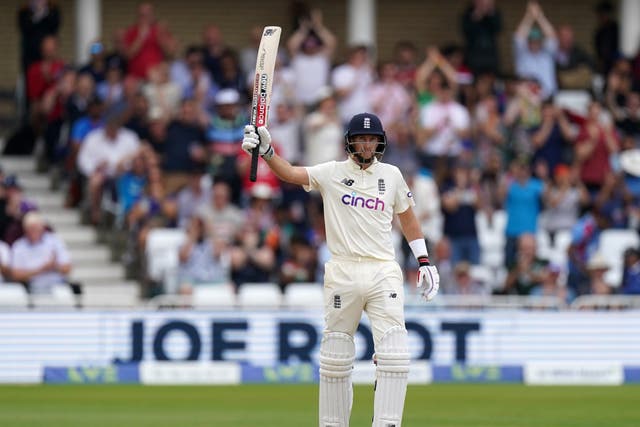 Joe Root is leading from the front (Tim Goode/PA)