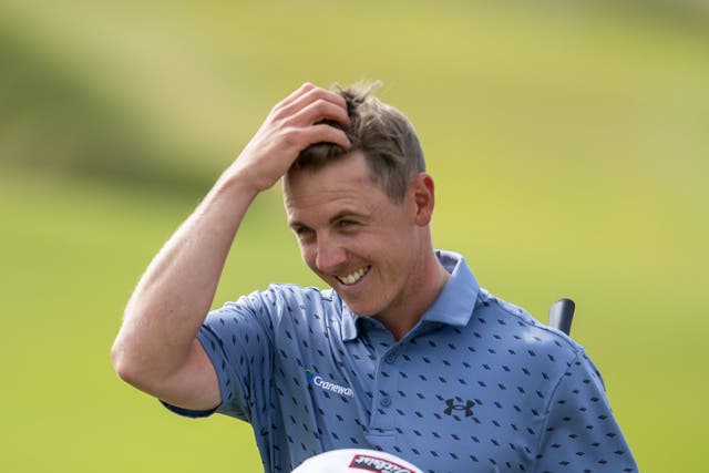 Grant Forrest shot a brilliant 62 to hold a third-round lead at the Hero Open (Ian Rutherford/PA)