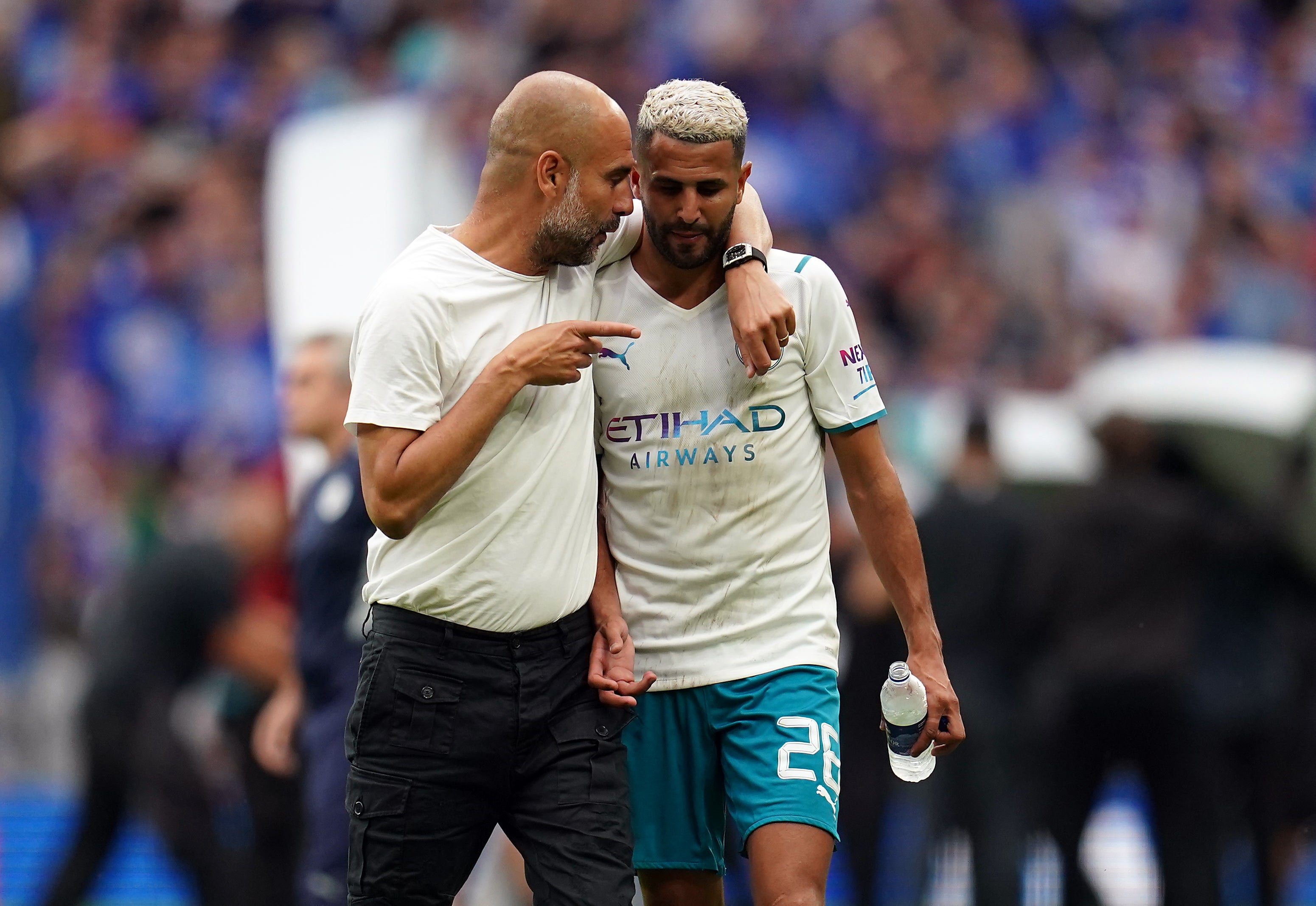 Pep Guardiola admits his side will not be at their best at the start of the season (Nick Potts/PA)