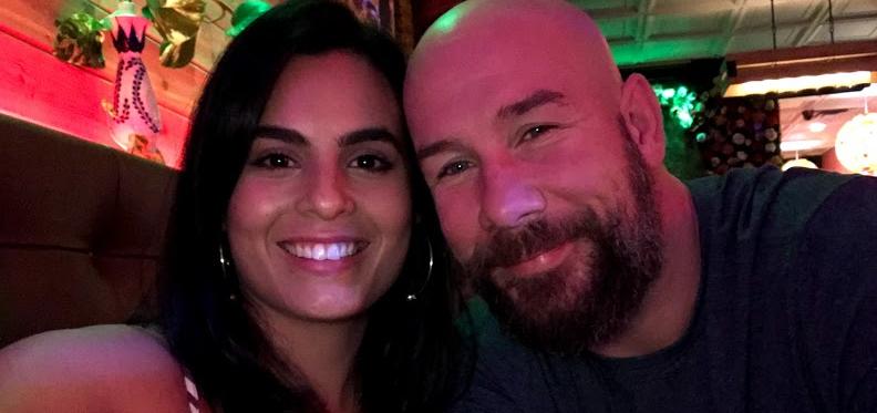 Scott Fairlamb, right, with wife Andrea, has been seeking donations