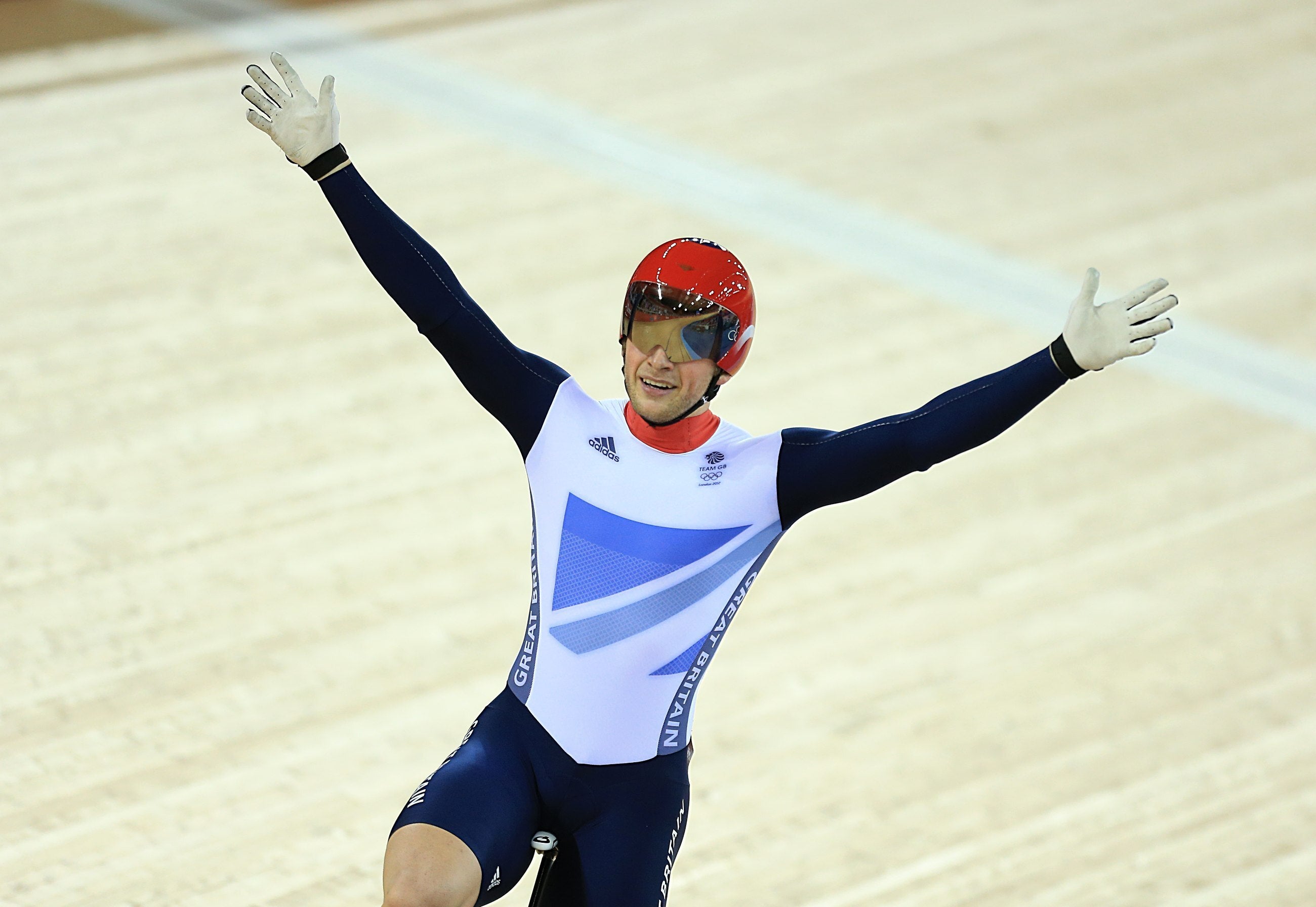 Selected ahead of Hoy, Kenny delivered individual sprint gold in London (Mike Egerton/PA)
