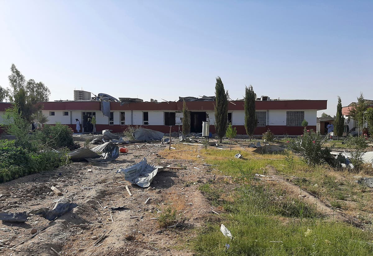Official: Airstrikes in south Afghanistan hit clinic, school