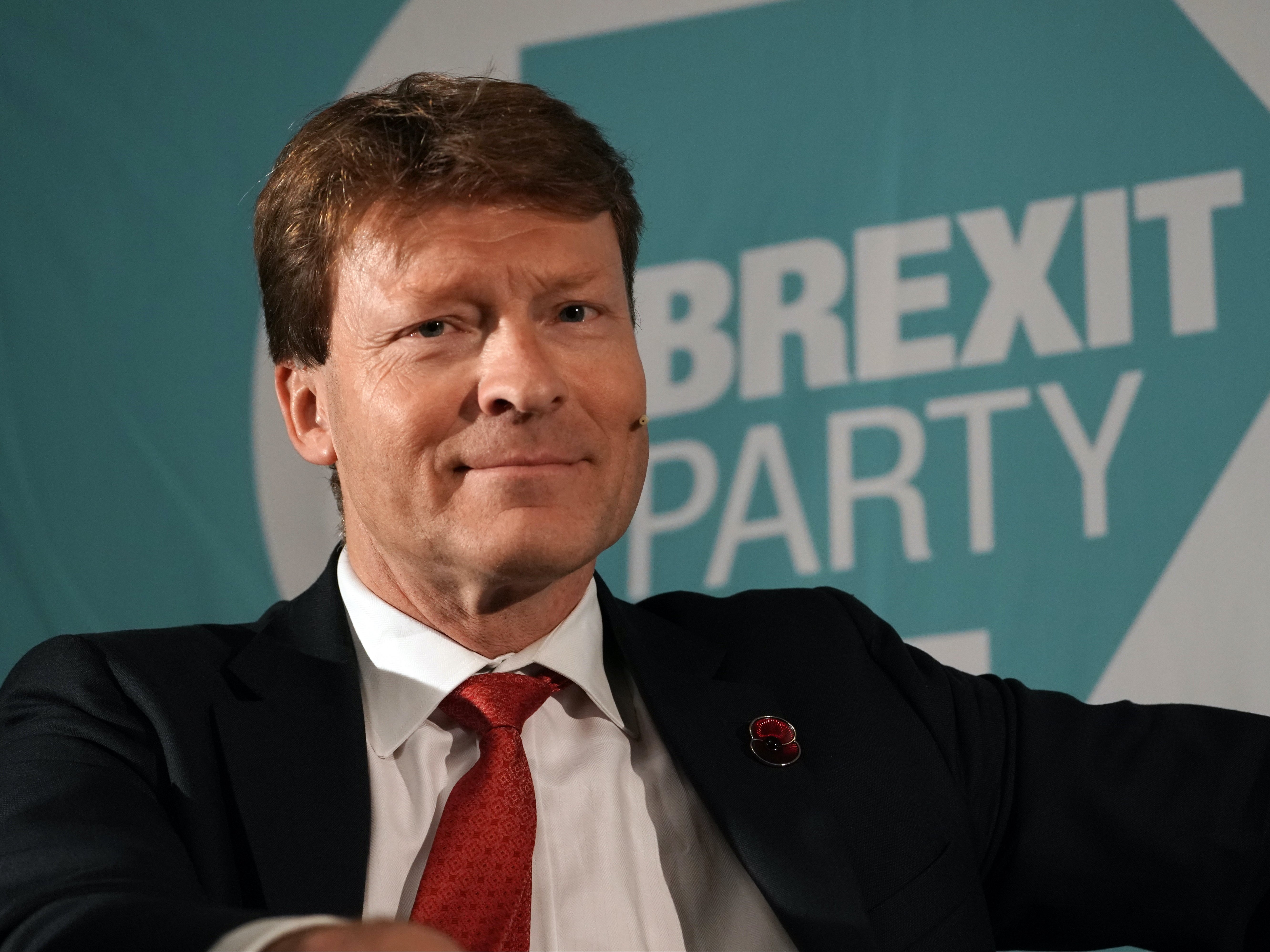 Richard Tice, leader of Brexit Party successor party Reform UK