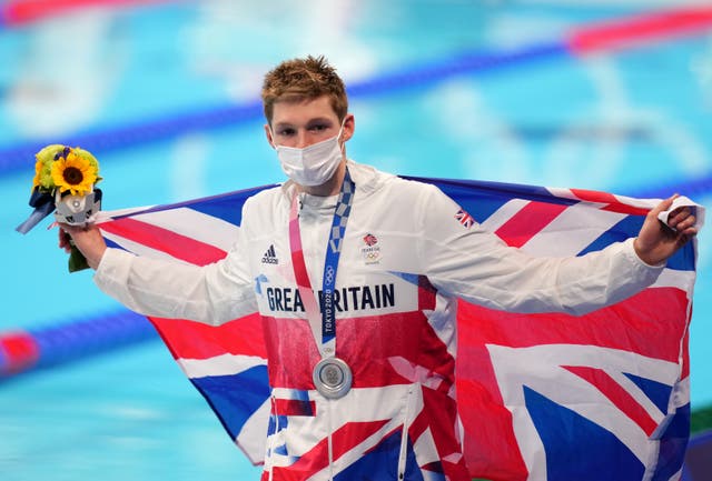 Duncan Scott won four medals in Tokyo (Joe Giddens/PA)