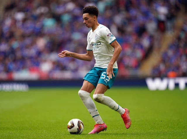 Sam Edozie started the Community Shield (Nick Potts/PA)