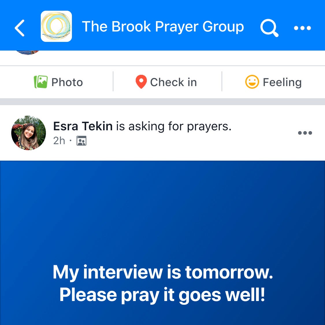 Facebook Prayers