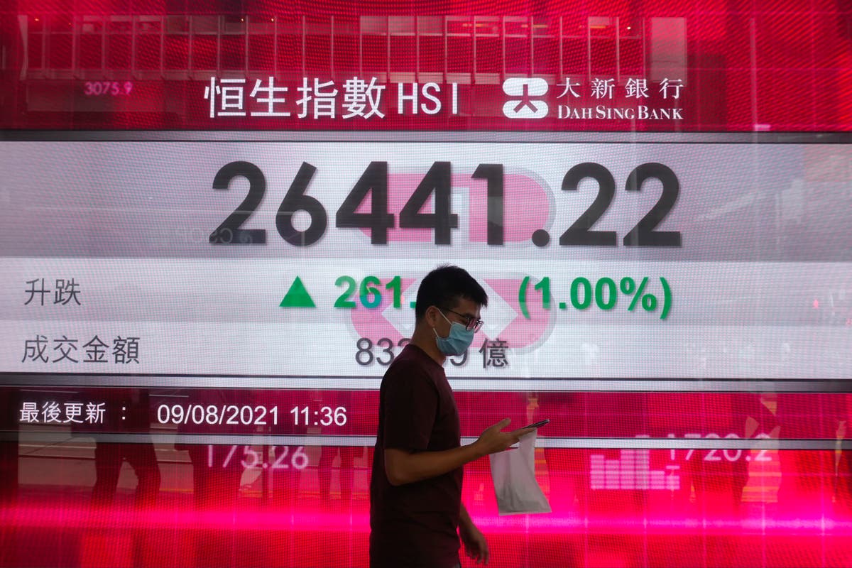 Asian stocks follow Wall Street up as virus curbs tightened
