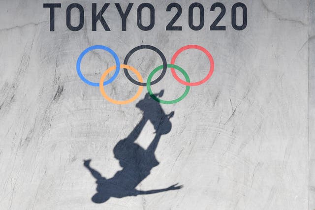 <p>File. A rider competes during the Tokyo 2020 Olympic Games at Ariake Sports Park Skateboarding in Tokyo on 5 August, 2021. - North Korea state television has aired first coverage of the Tokyo Olympic Games two days after the closing ceremony</p>