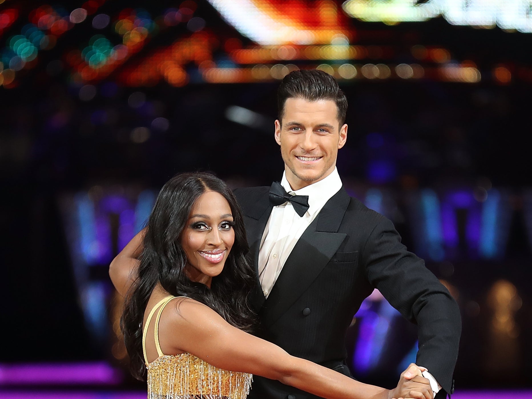Alexandra Burke was told to ‘smile more’ during her appearance on ‘Strictly’ in 2017