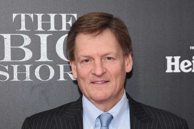 <p>Author Michael Lewis attends the premiere of ‘The Big Short’ at Ziegfeld Theatre on 23 November 2015 in New York City</p>