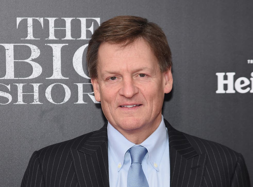 <p>Author Michael Lewis attends the premiere of ‘The Big Short’ at Ziegfeld Theatre on 23 November 2015 in New York City</p>